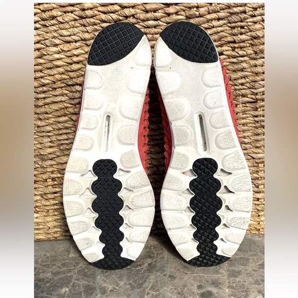 Nike MAYFLY Sneakers Shoes Woven Men\'s Size 13 Terra Red Summit White 833132-600 main image 8